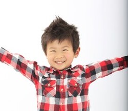 キッズヘアセット＆メイク