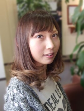 ふわカール＆デザインカラー♪|ａｍ‐ＦＩＤ