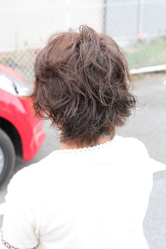 初めてのパーマでも安心！お手入れ簡単ユルカルウェーブ。|きく美容室 advance