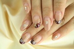 雪の結晶ネイル|La・Belta ～ネイルサロン～