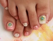 エスニック調FOOTジェル|La・Belta ～ネイルサロン～