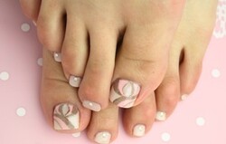 プッチ柄FOOTジェル|La・Belta ～ネイルサロン～