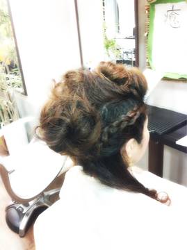 エレガントハーフアップ|Hair Merry