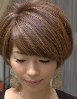 透明感UPのナチュラルショート|aJyu