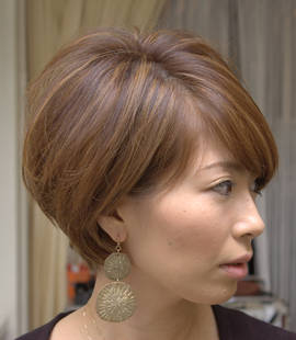 透明感UPのナチュラルショート|aJyu