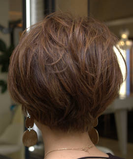 透明感UPのナチュラルショート|aJyu