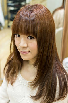 さらツヤストレート|hair design calm