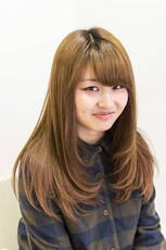 ナチュラルストレート|hair design calm