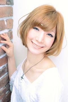 シフォンショートボブ|hair salon Aere