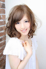 大人可愛いセミディボブ|hair salon Aere