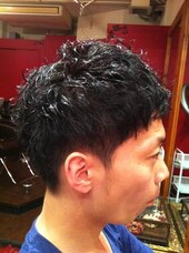 ツーブロックパーマスタイル|ＣａｎｄｙＬａｕｇｈＡｉｒ