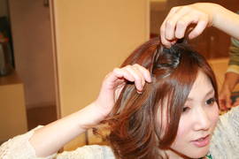 簡単アレンジ|美容室Ｂ・Ｃ・Ｂ・Ｇ　和光店