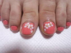 フットジェルネイル