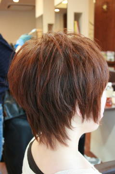 京都　キュートなショートＢＯＢスタイル|hair Qril