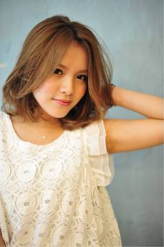 ラフなカールでアンニュイボブ|gift sunnyside