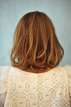 ラフなカールでアンニュイボブ|gift sunnyside