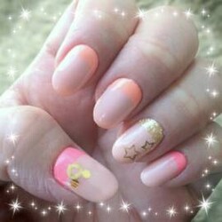 ネオンカラー×フレンチネイル|Nail  Salon Rikka