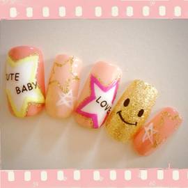 スター＆スマイルネイル|Nail  Salon Rikka