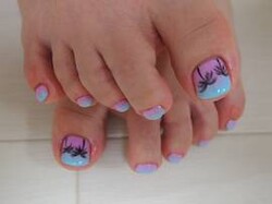 FOOT　パームツリーネイル|nailsalon route