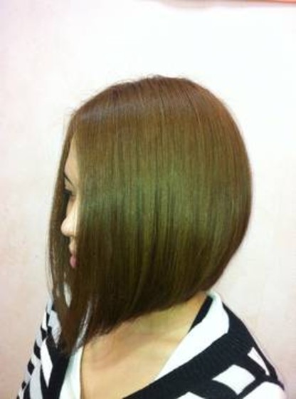 前下がりボブ 3151 Hair Esthesalon Aono ヘアーエステサロンアオノ 東京都 練馬 の髪型 ヘアスタイルカタログ ビューティーパーク