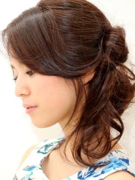 [Le'vie]愛されアレンジ×銀座のスウィートカール☆|Hair Lounge Le'vie