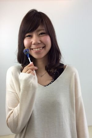 カジュアルバイオレットウェーブ|hair HIRO 中西店