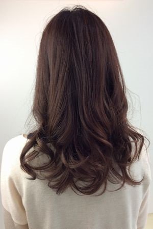 カジュアルバイオレットウェーブ|hair HIRO 中西店