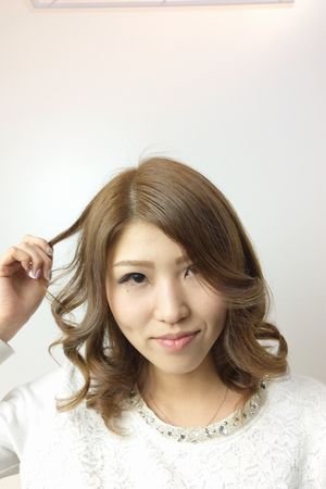 大人可愛いカールスタイル|hair HIRO 中西店