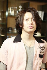 レイヤーボブ＋無造作パーマで色男に！！|ＤＩＰＥＲＣＨＥ union