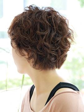 ナチュラルカールショート|Le Ciel ～ヘアサロン～