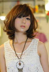 大人フェミニンなミディアムボブ|ＤＩＰＥＲＣＨＥ union