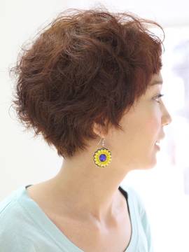 ナチュラルショートバング|Le Ciel ～ヘアサロン～