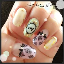 アンティーク風ネイル♪|Nail  Salon Rikka
