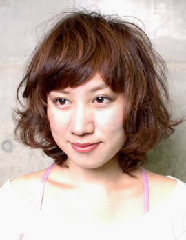 外人風ボブパーマ|arococo