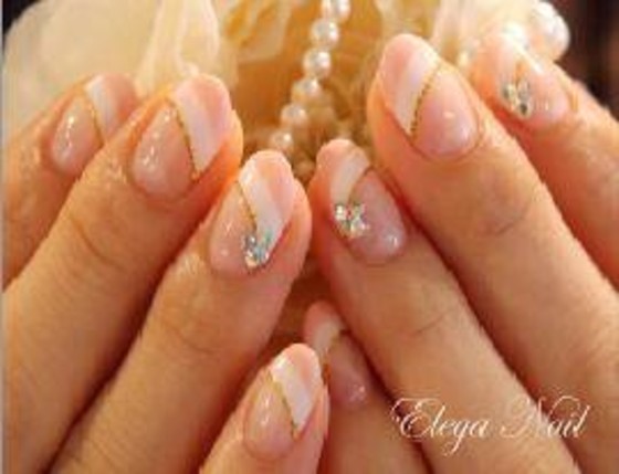 エレガネイル 4195 Elega Nail エレガネイル 福岡県 天神 大名 のネイルデザインカタログ ビューティーパーク