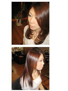 ロングで毛先の褪色が早い方におすすめのグロスカラー☆|ａｍｐｌｙ