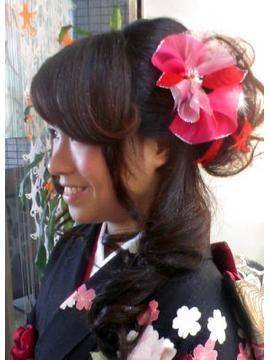 卒業式、成人式アップスタイル|nina