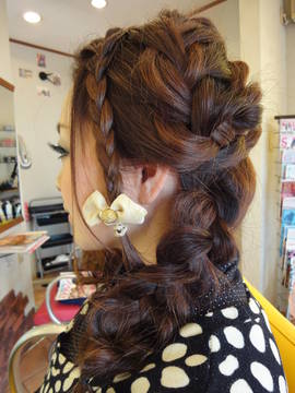 もこもこ編みこみ