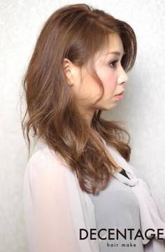 外国人風ルーズウェーブ|DECENTAGE