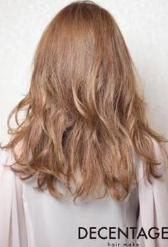 外国人風ルーズウェーブ|DECENTAGE