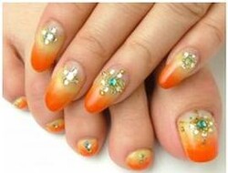 日焼け肌にあうモロッコ風ネイル|Nail style