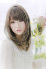 ☆マーメイドアッシュカラー×自然な内巻きストレート☆中間隆宏 |navile