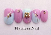 カラーブロック|Flawless　Nail