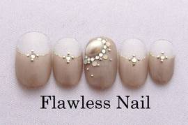ビジューパール|Flawless　Nail