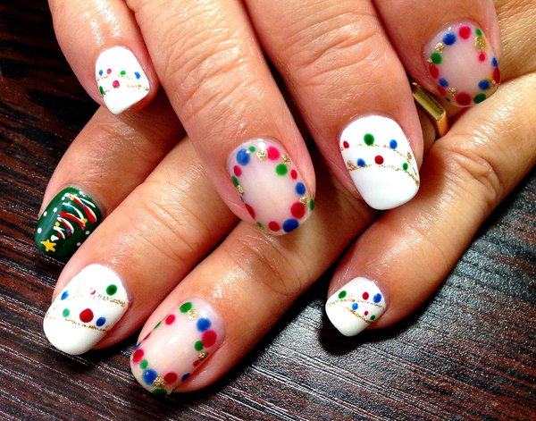【ジェルネイル】　クリスマス|ネイルサロン　ぽぽりっしゅ