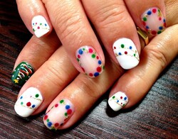 【ジェルネイル】　クリスマス