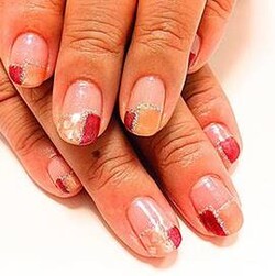 【ジェルネイル】フレンチ