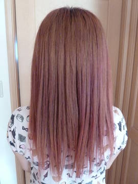 カラー　アッシュピンク