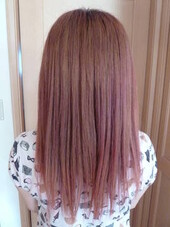 カラー　アッシュピンク|スズラン美容室