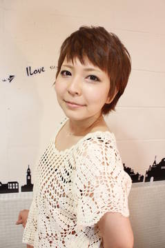 フレンチ☆ガーリーショート|tity sapporo